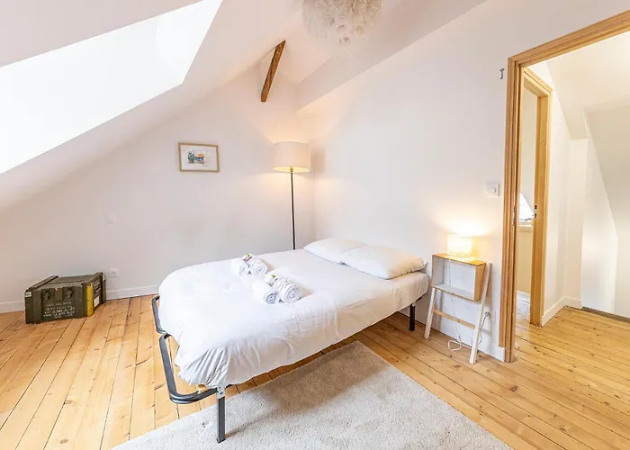 Villa Grande Maison Familiale De Charme, 7 Chambres, Cœur De Laval, Jusqu'à 10 Pers *